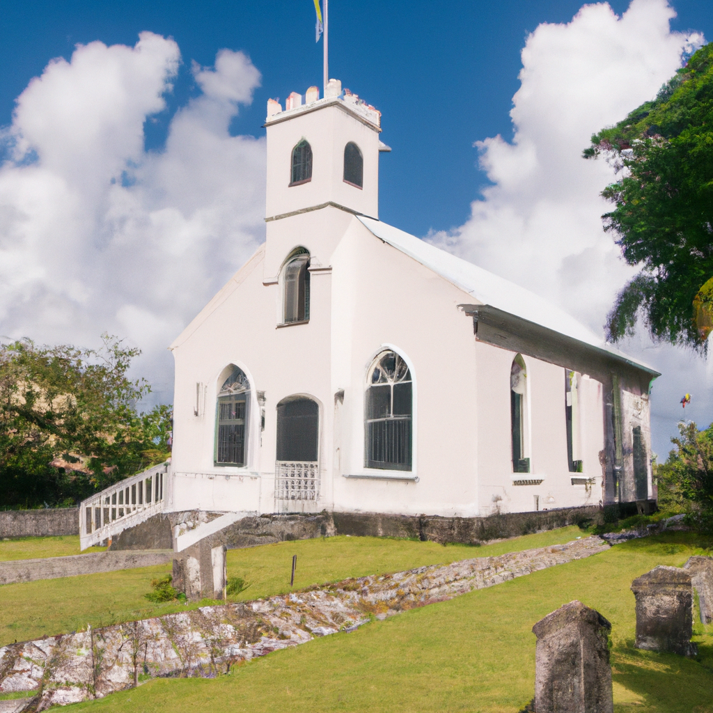 St. Mark's Anglican Church, Gros Islet. In Saint Lucia History,Facts